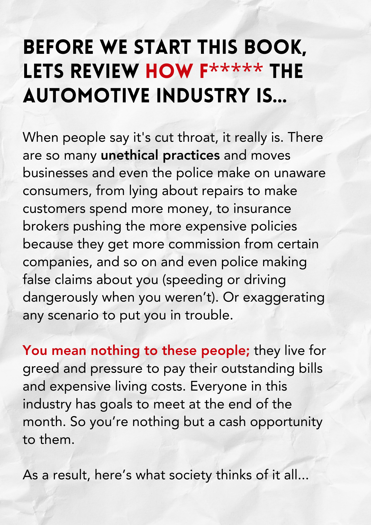Beat The System Playbook